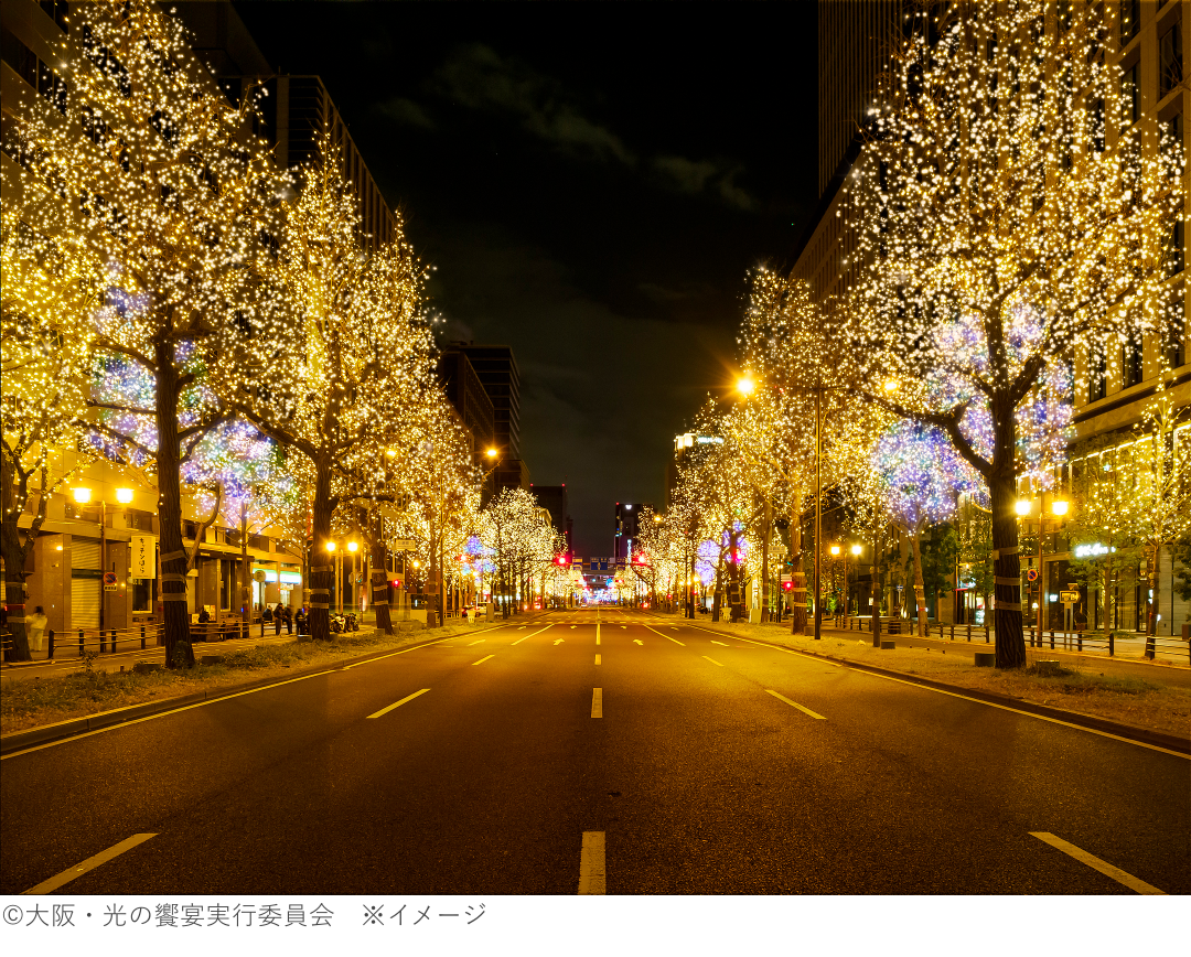 11/3（月・祝）～2026/1/31（土）	大阪・光の饗宴2025